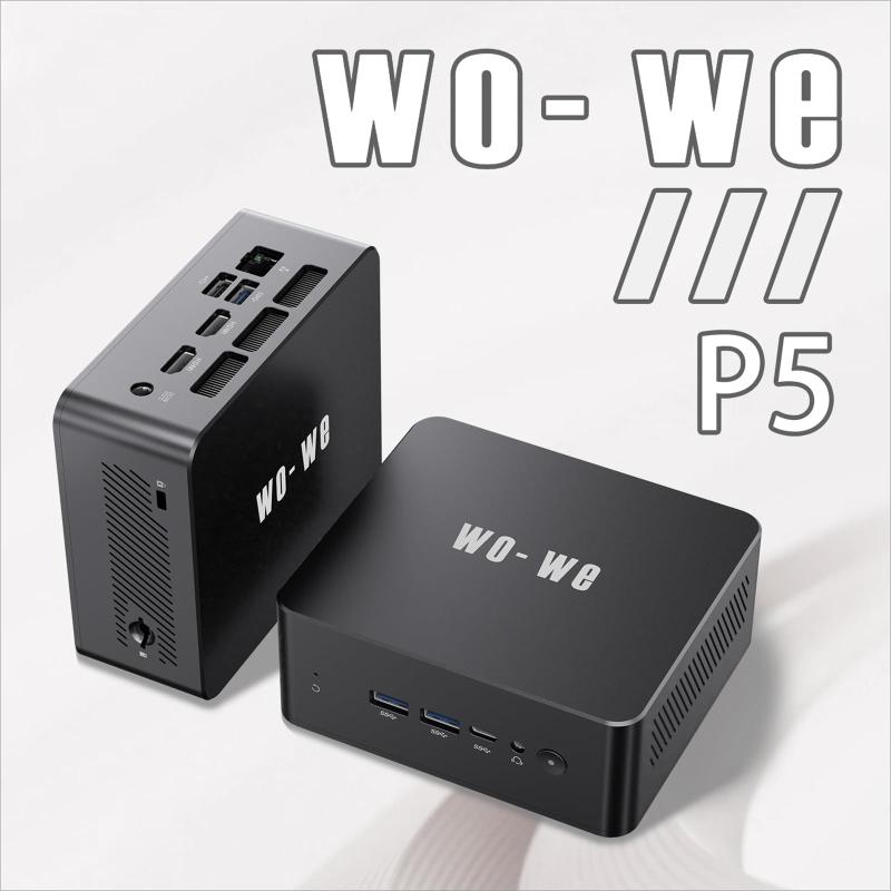 Mini PC com AMD Ryzen 5 3500U 8GB RAM 256GB SSD 4K HDMI - wo-we
